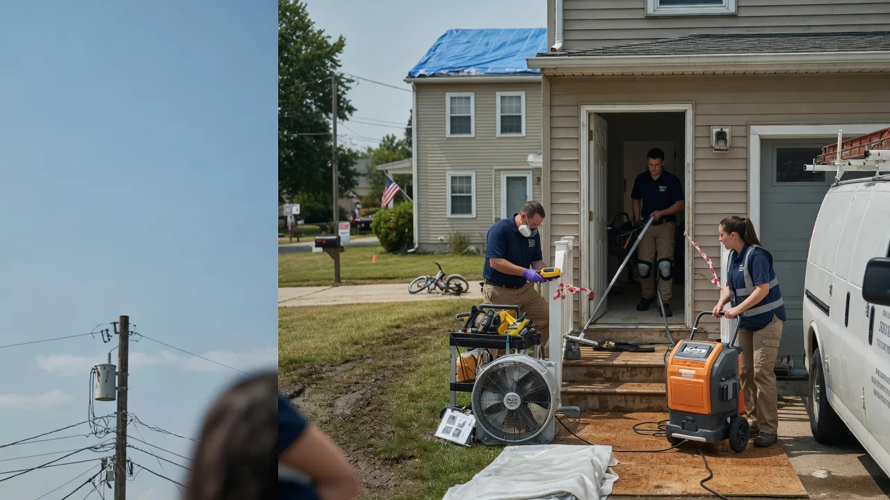 Water Damage Repair in Riesel, TX near me